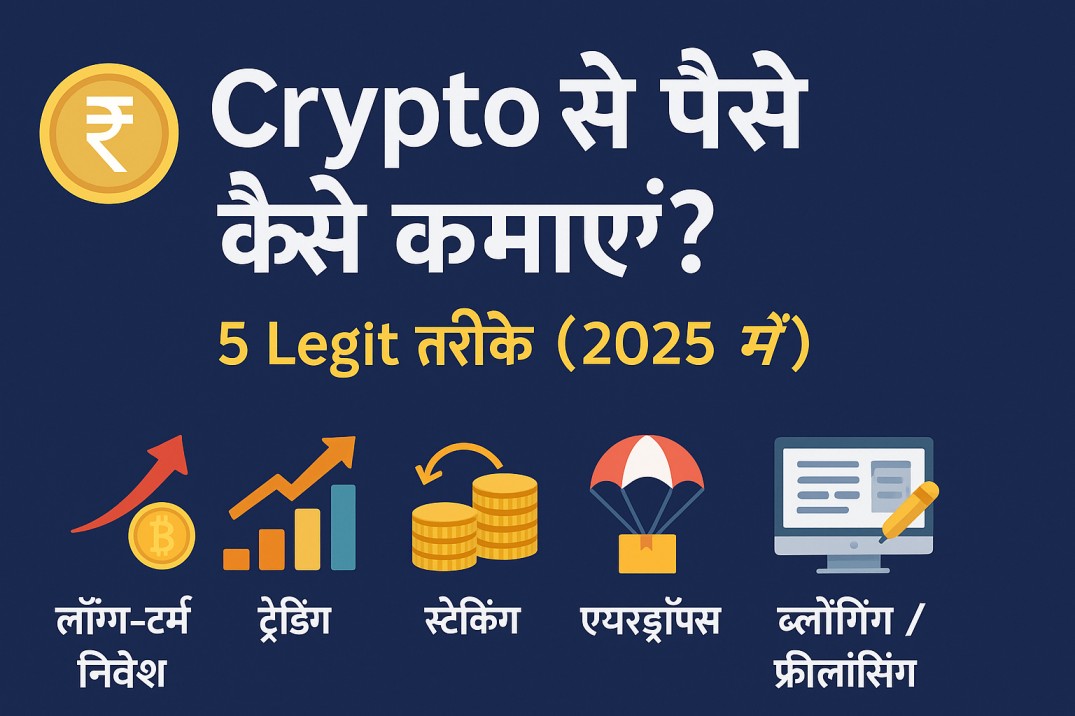 crypto-se-paise-kaise-kmaye-5-legit-way